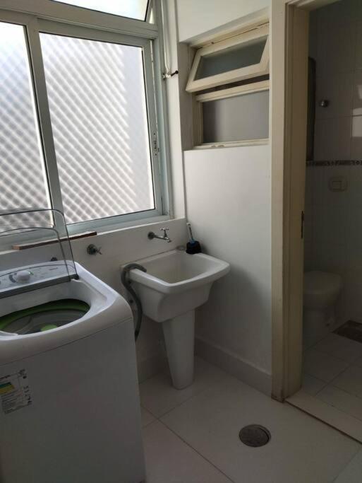 Apto De 3 Dorm De Frente Ao Mar Guarujá Zewnętrze zdjęcie